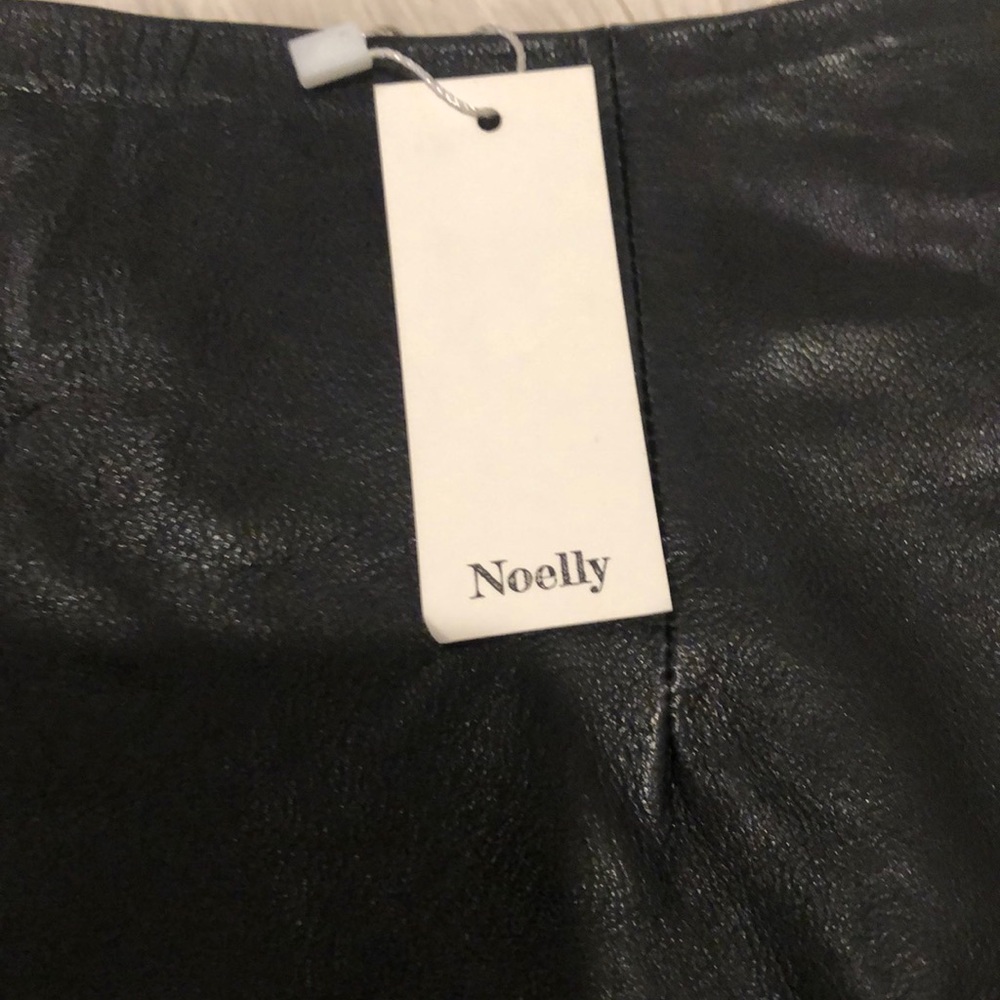 Noelly  ,,,, leather skirt